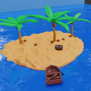 Low Poly Island